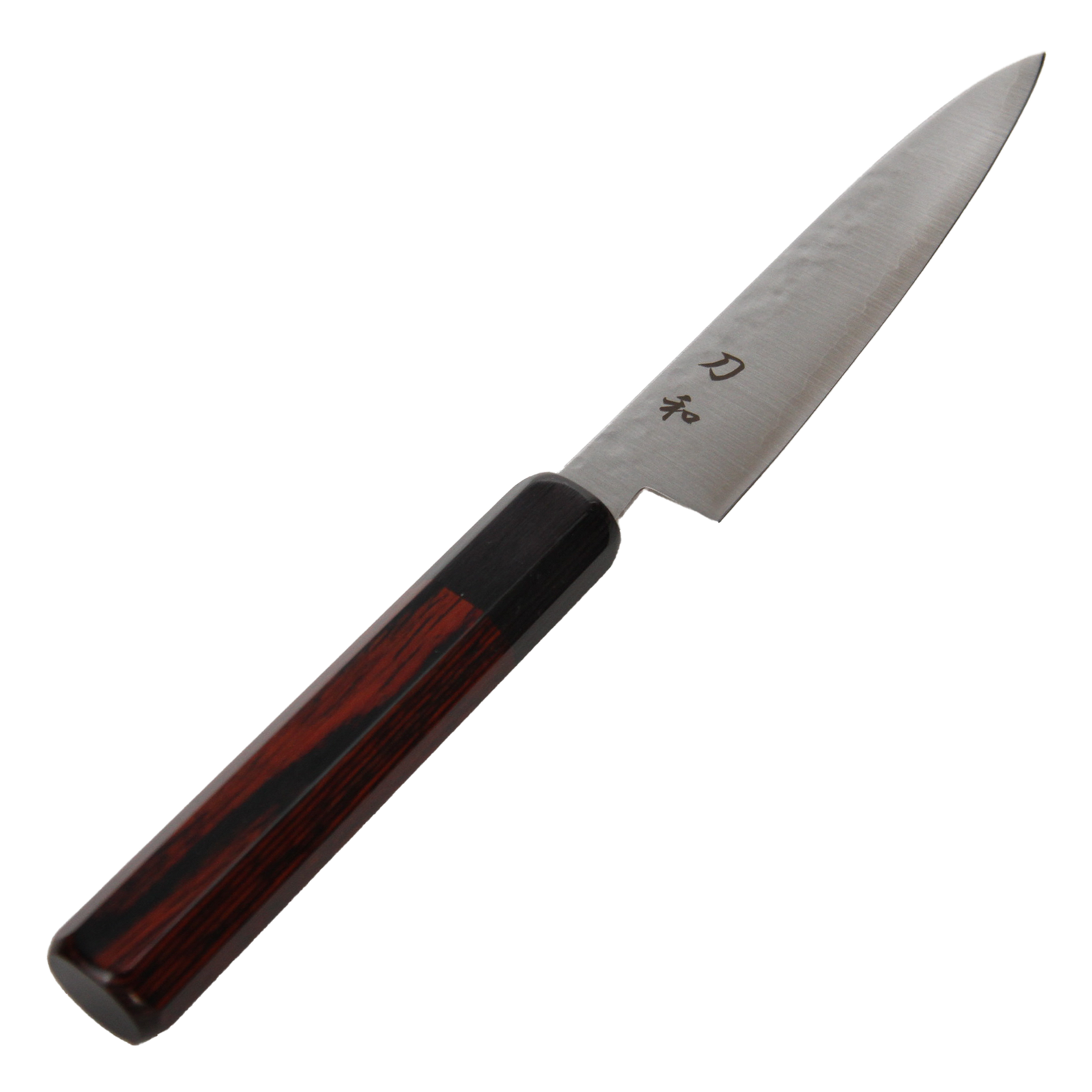 槌目八角 ペティ13cm レッド