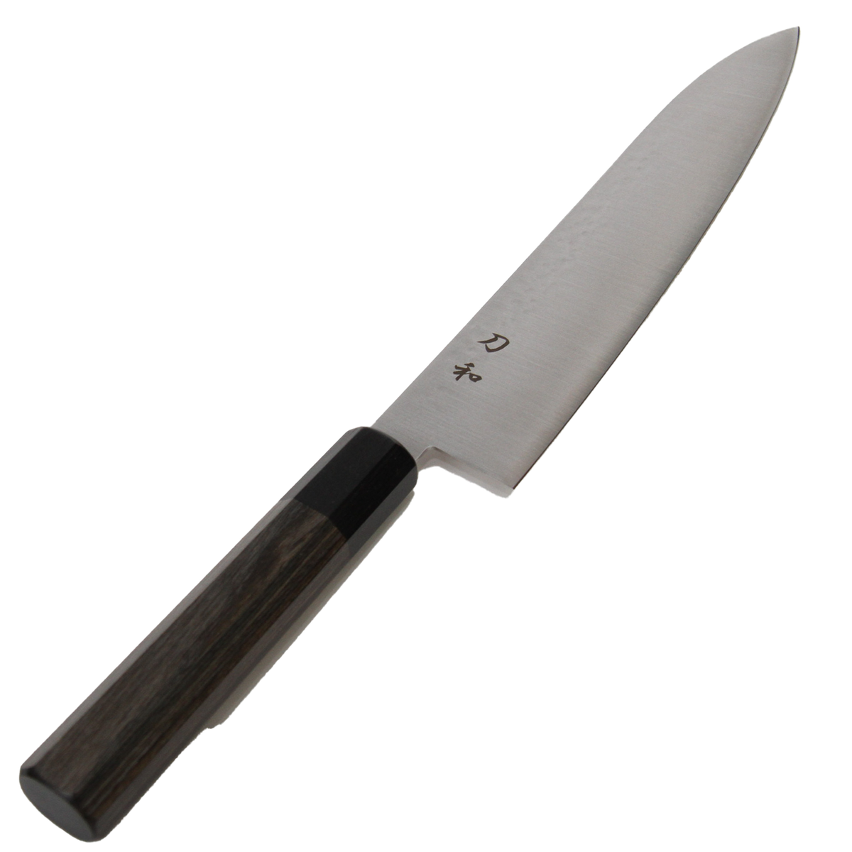 槌目八角 三徳18cm グレー