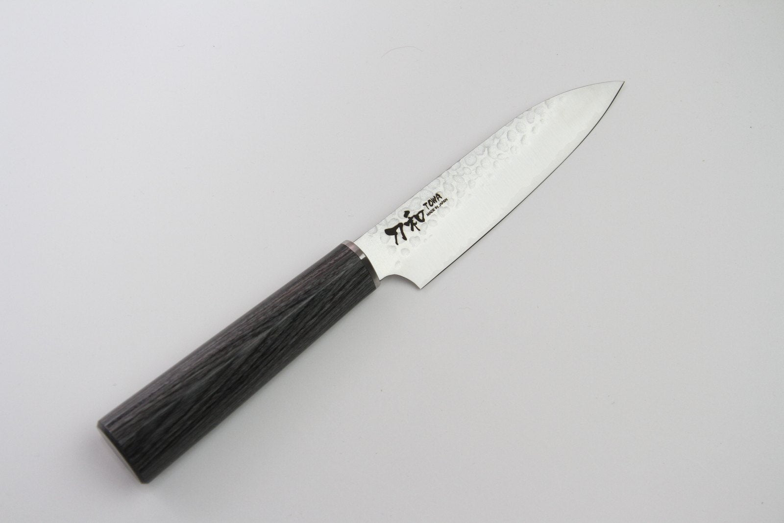 刀和 VG10 3層槌目 ペティナイフ 12cm TOWA